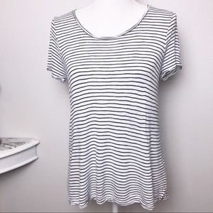 Madewell striped short sleeve tee medium